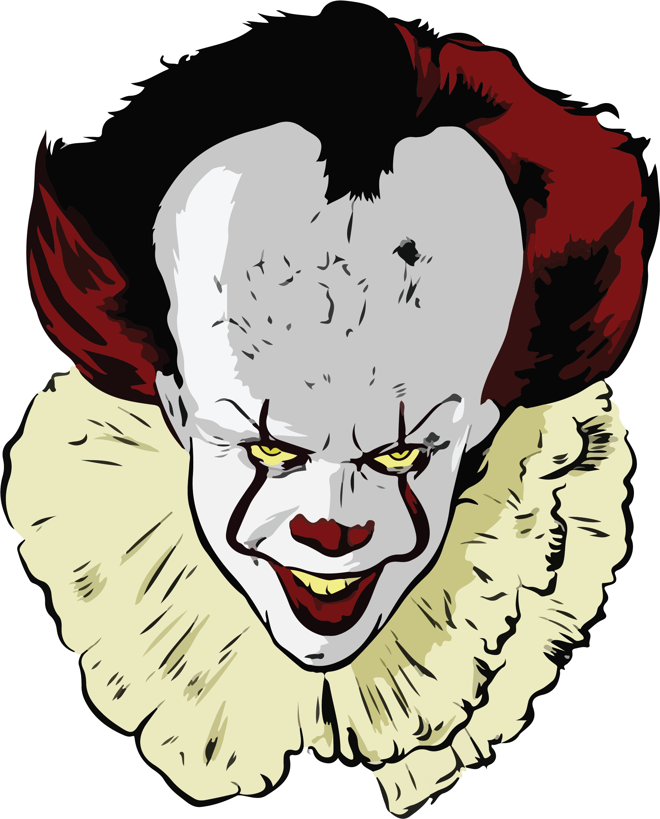 Face Pennywise Free PNG HQ PNG Image