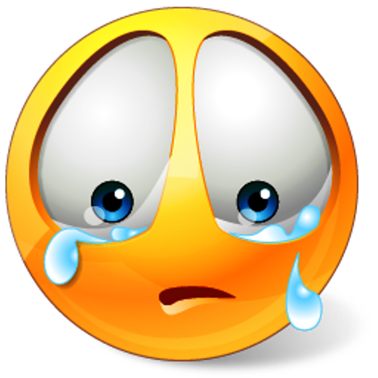 Emoticon Cute Sadness Smiley Sad Free Transparent Image HQ PNG Image