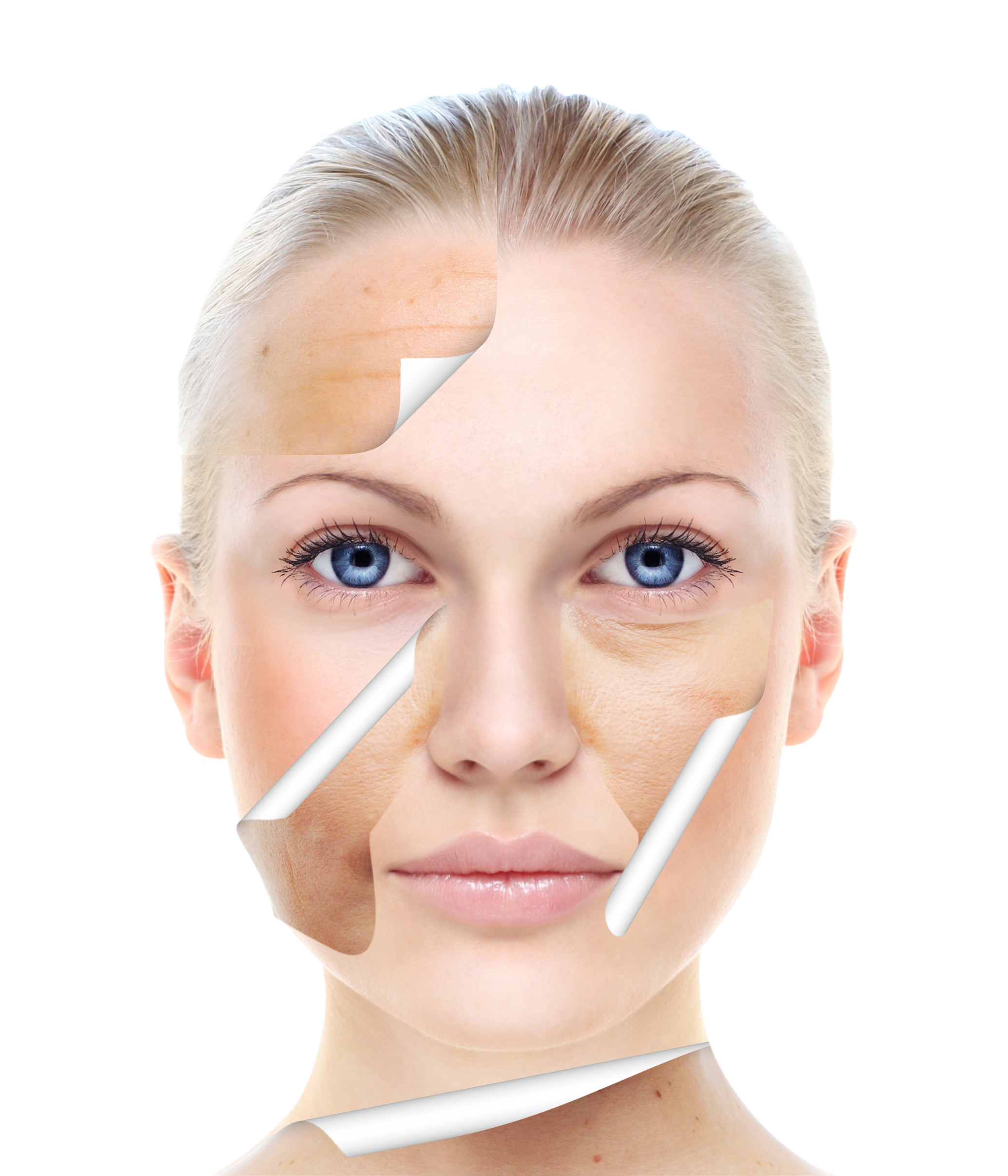 Head Beauty Up Skin Close Care PNG Image