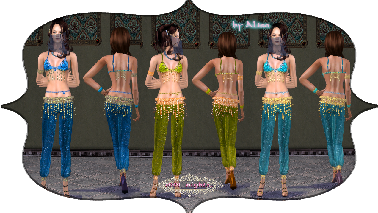 Sims Concubina Blue Veil HQ Image Free PNG PNG Image