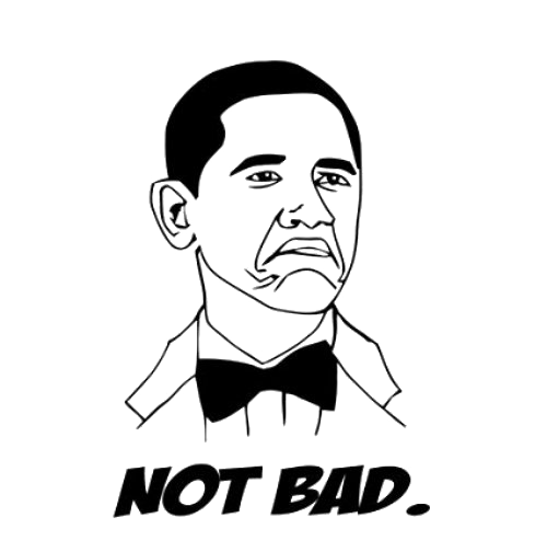 Not Bad Face Obama Free Download PNG HD PNG Image