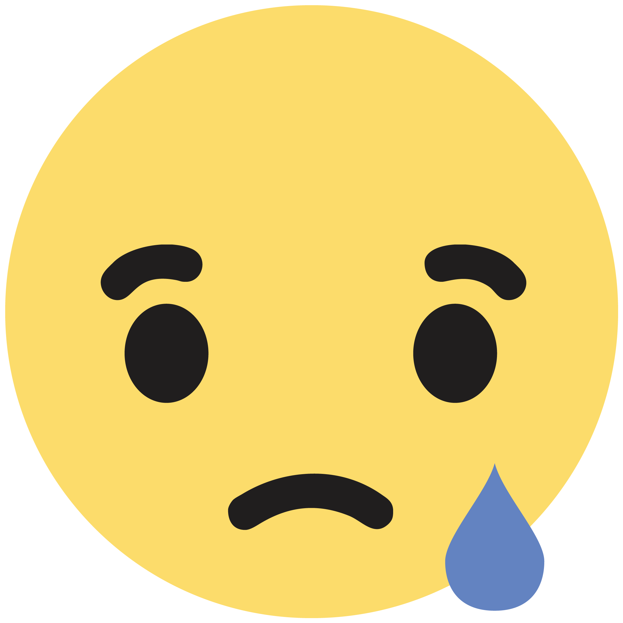Emoticon Like Button Face Sadness Facebook Emoji PNG Image