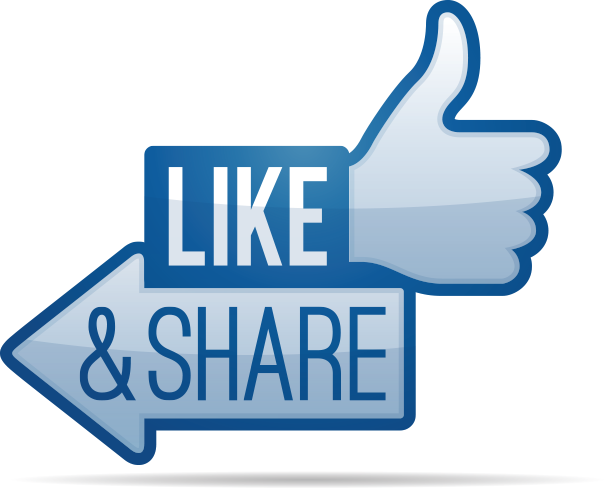 Share Button Facebook Like Icon PNG Image High Quality PNG Image