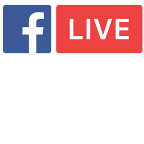 Vector Media Streaming Live Broadcasting Facebook Livestream PNG Image
