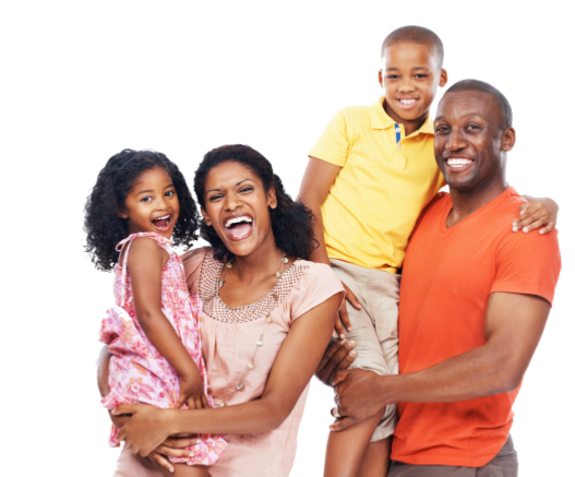 Black Family PNG Download Free PNG Image