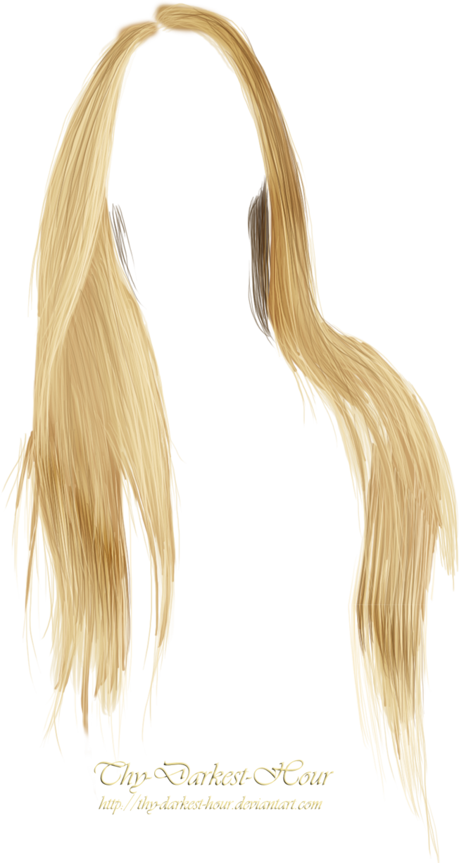 Hair Hairstyle Blonde Free Download PNG HQ PNG Image