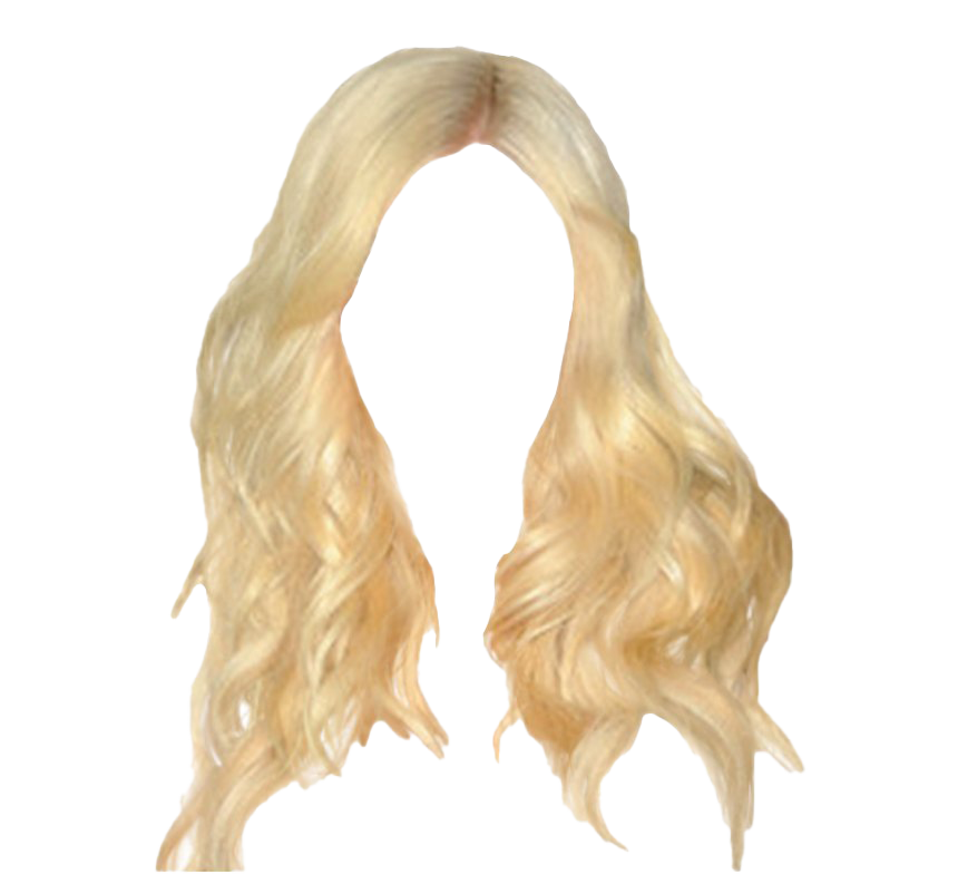 Hair Blonde Long PNG Free Photo PNG Image