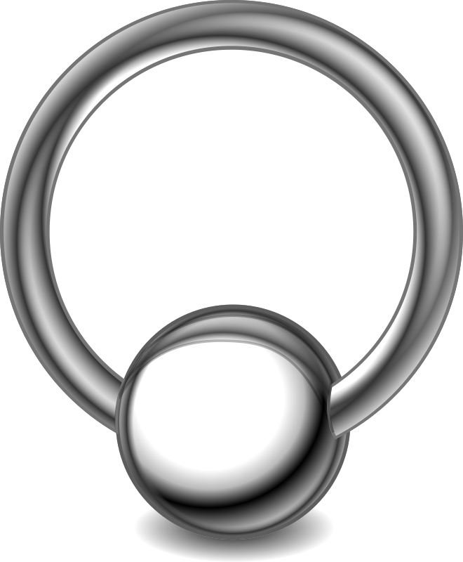 Ring Pic Septum Piercing Free Clipart HQ PNG Image