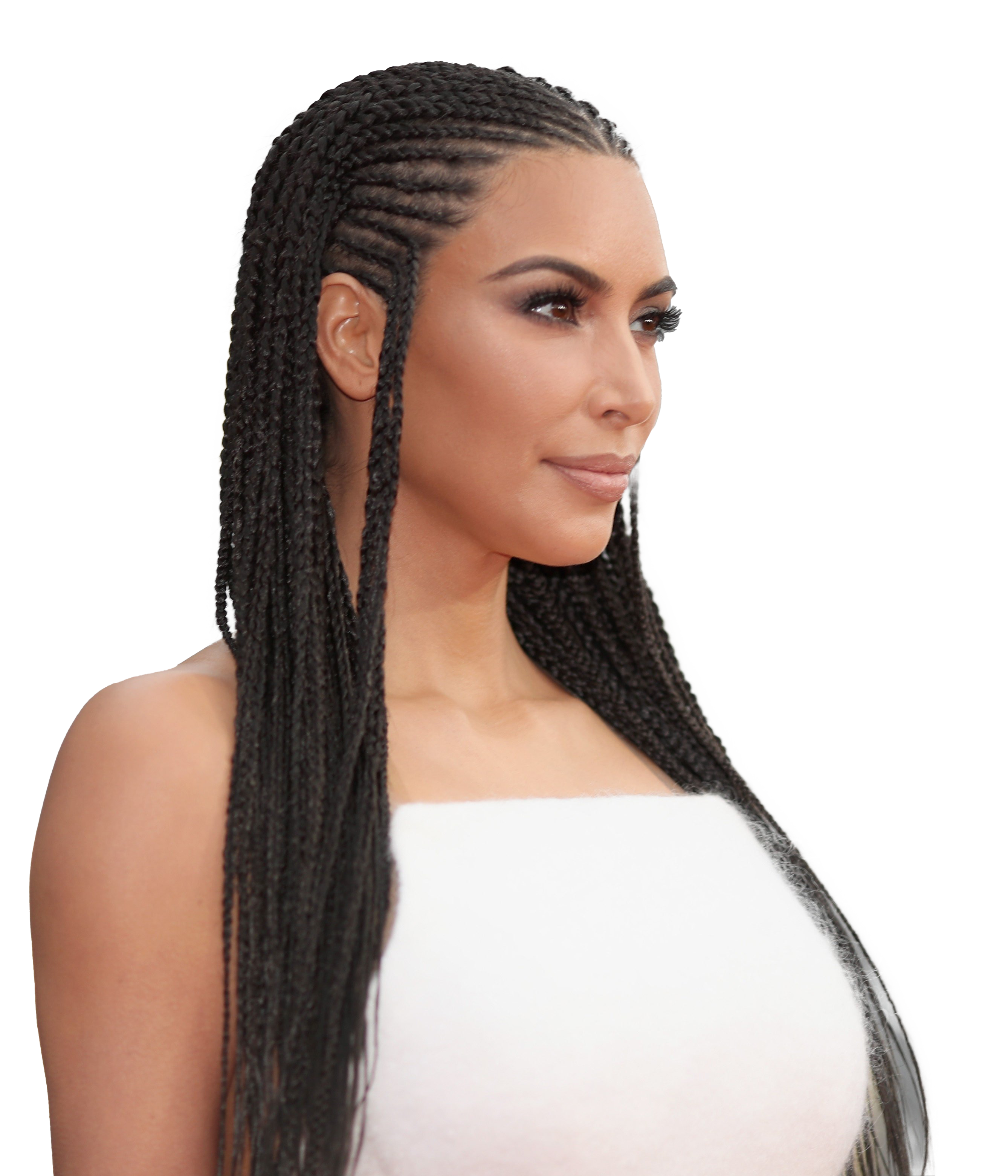 Hairstyle Pic Braids PNG File HD PNG Image
