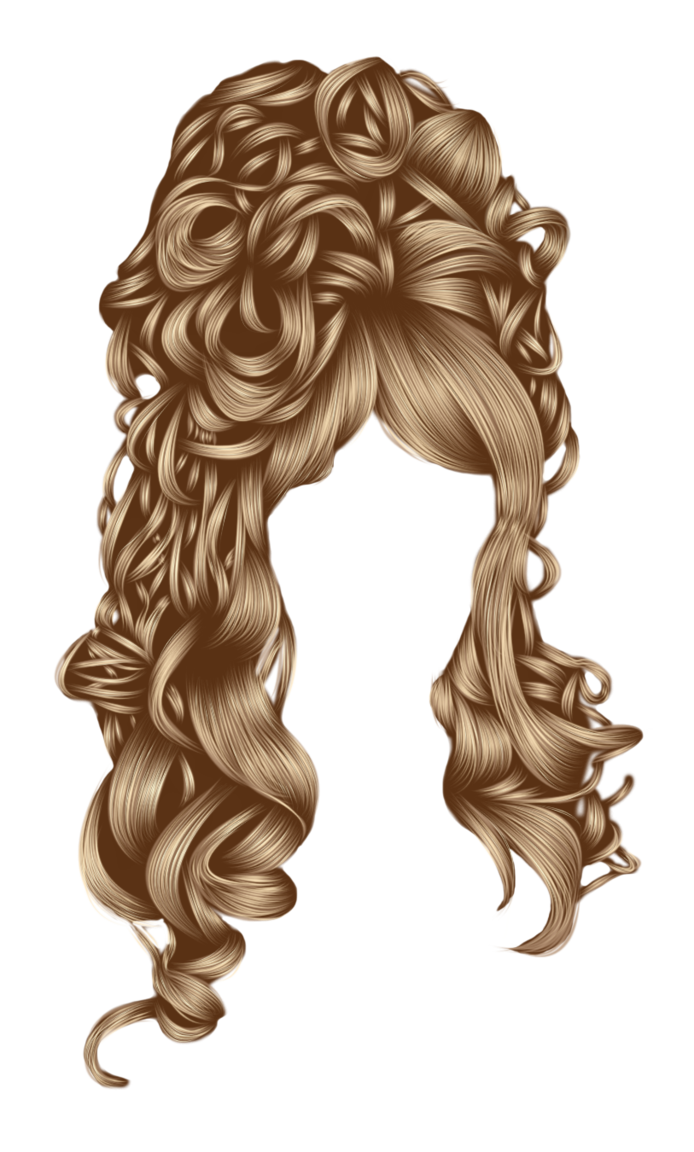 Girl Hairstyle Extension PNG Free Photo PNG Image