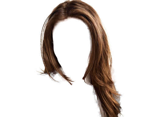Girl Hairstyle Extension Free Clipart HD PNG Image
