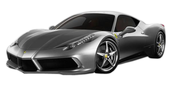 Ferrari Black Silver PNG Image High Quality PNG Image