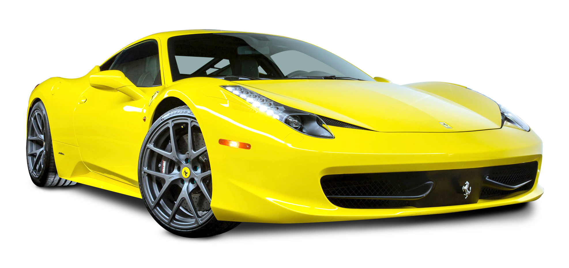 Photos Ferrari Yellow Free Download PNG HQ PNG Image