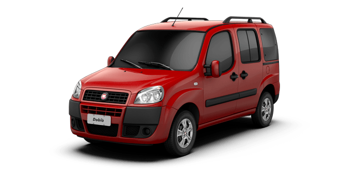 Fiat Van Doblo Red Free Clipart HD PNG Image