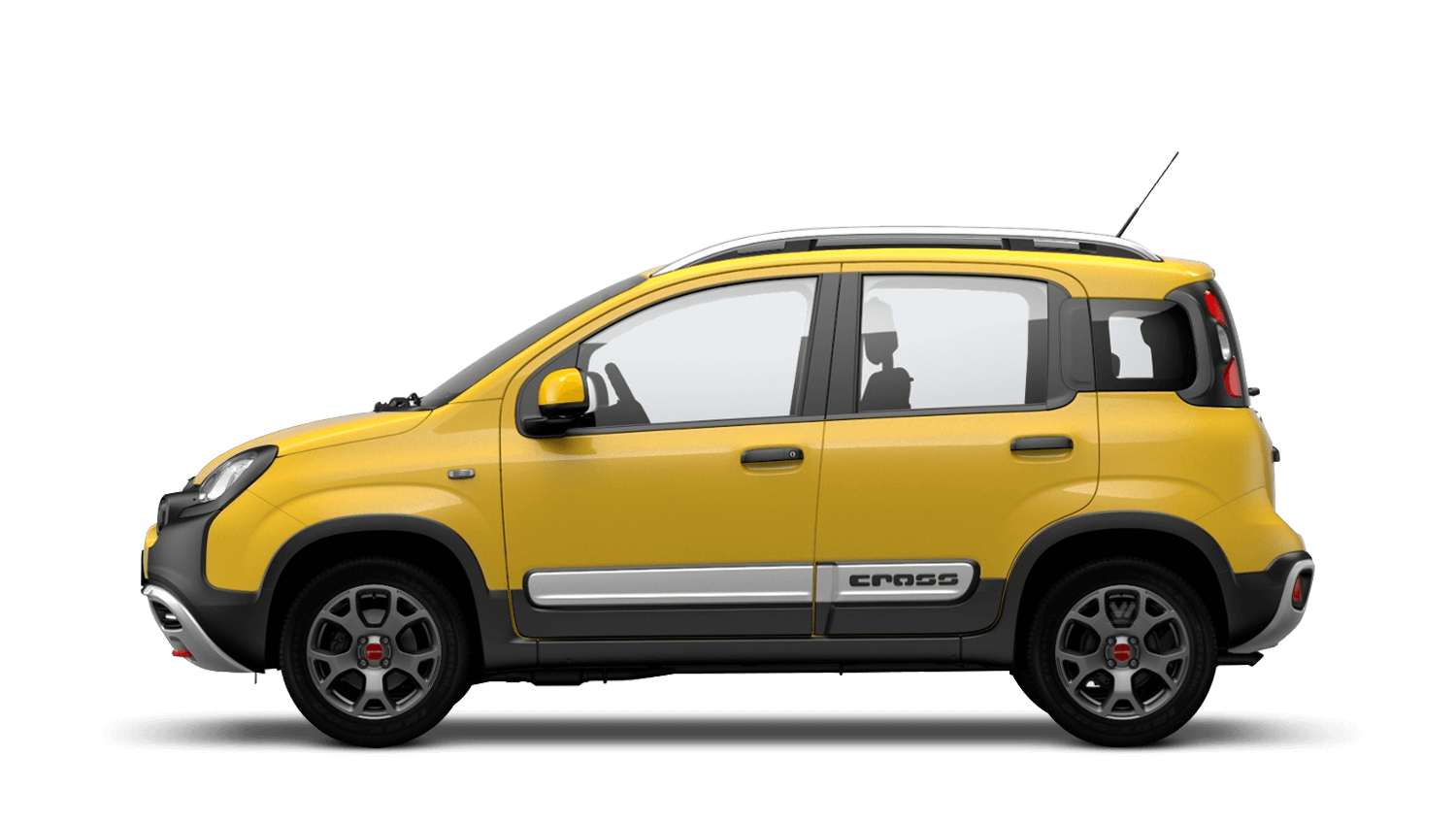 Fiat Panda Yellow Free Clipart HD PNG Image