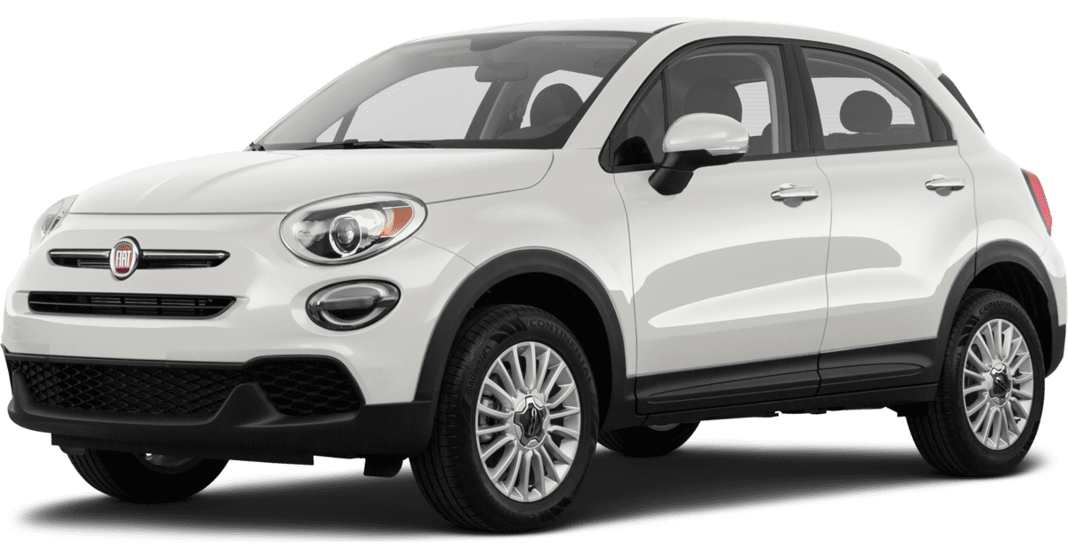 Fiat White Side View PNG Image High Quality PNG Image