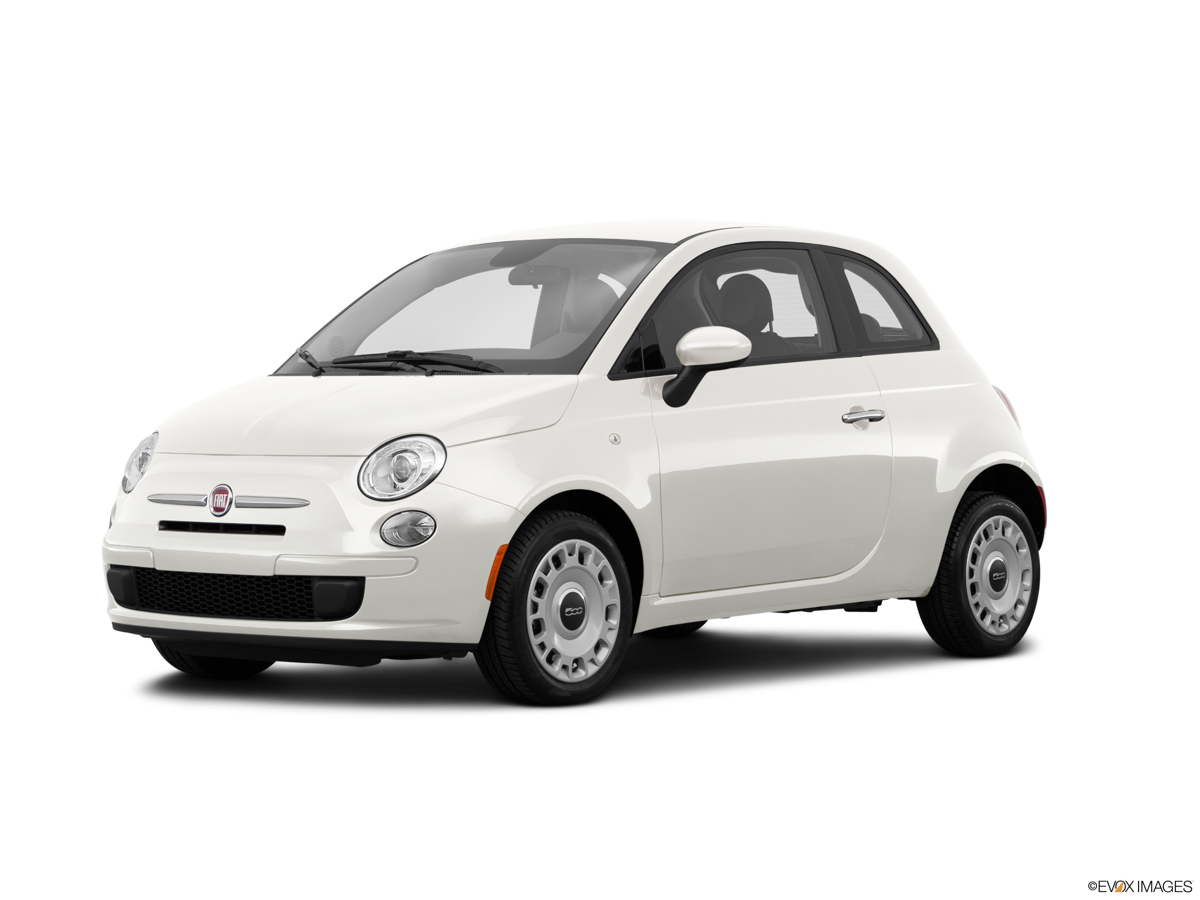 Fiat Photos White Side View PNG Image