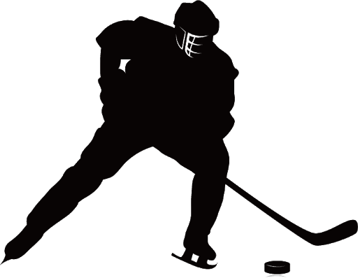 Silhouette Hockey Free Download PNG HQ PNG Image