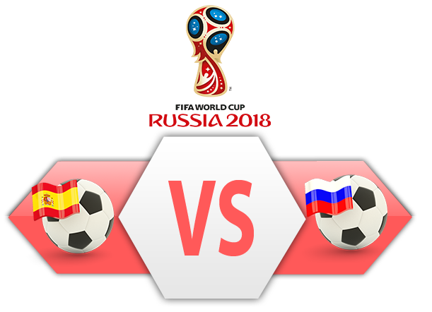 Fifa World Cup 2018 Spain Vs Russia PNG Image