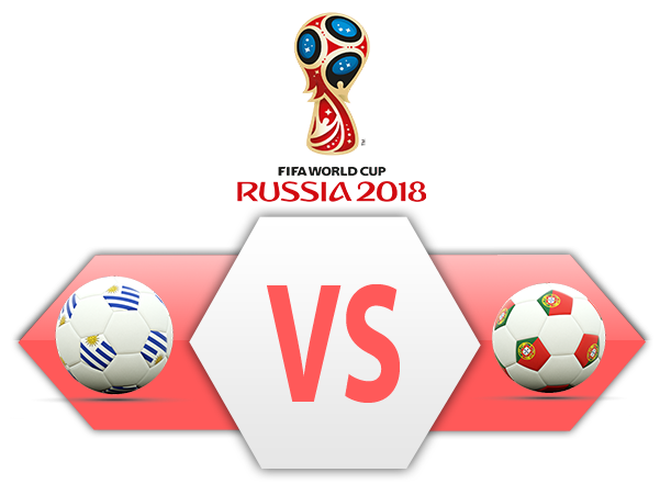 Fifa World Cup 2018 Uruguay Vs Portugal PNG Image