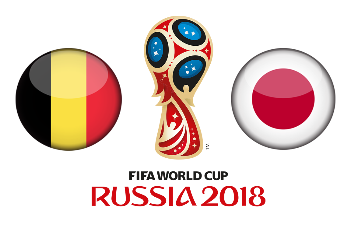 Fifa World Cup 2018 Belgium Vs Japan PNG Image