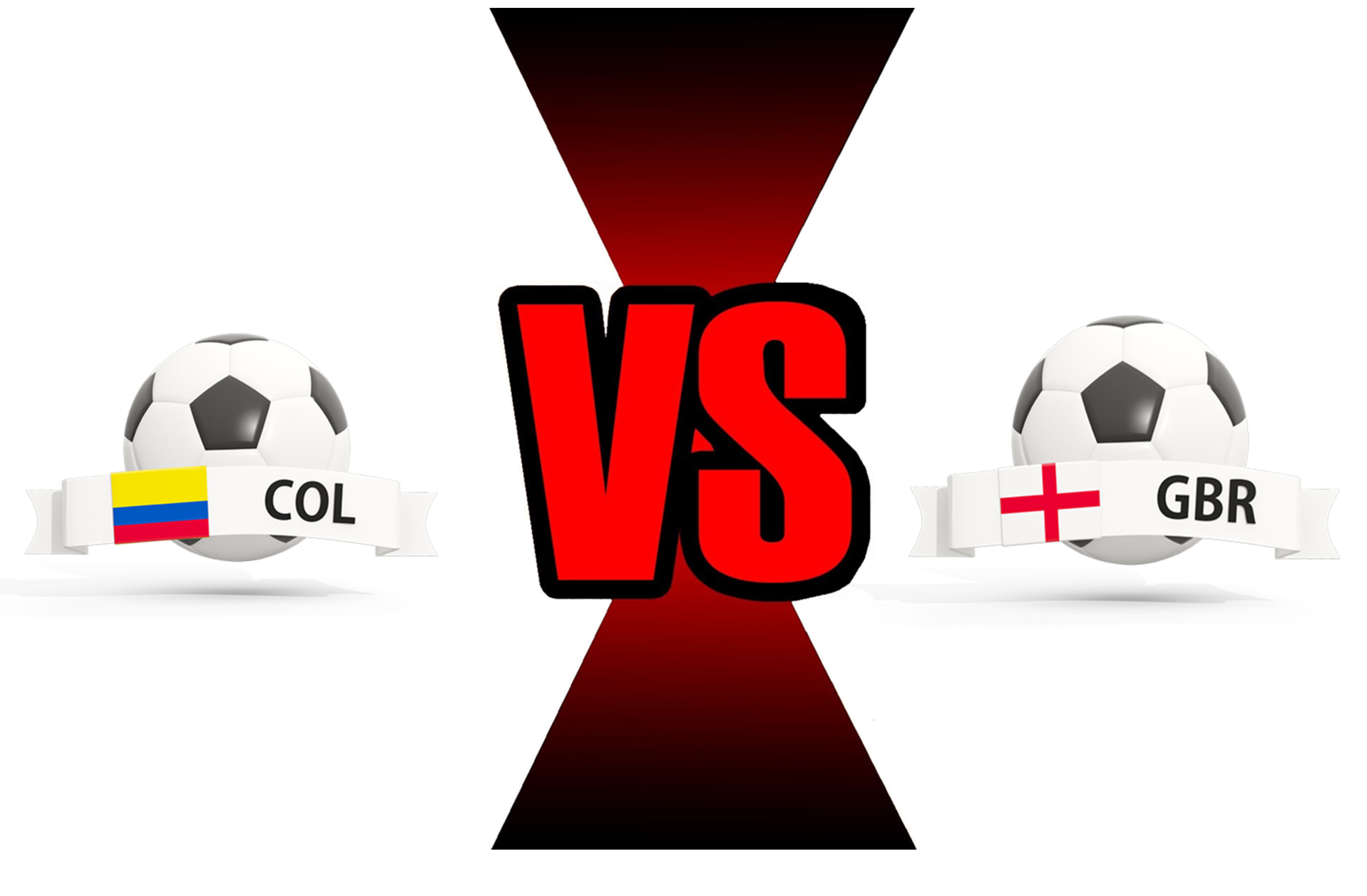 Fifa World Cup 2018 Colombia Vs England PNG Image