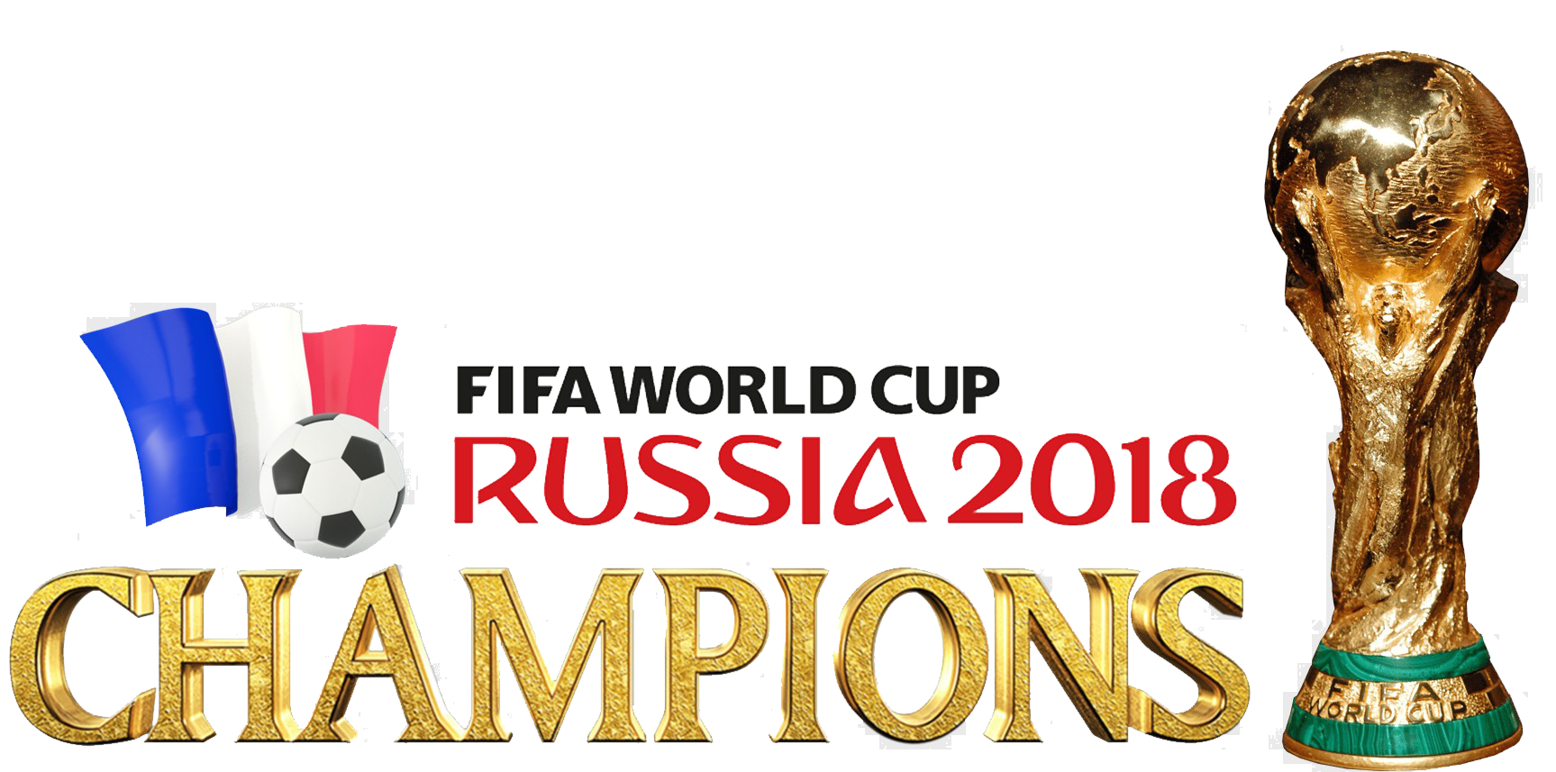 France Won Fifa World Cup 2018 PNG Image