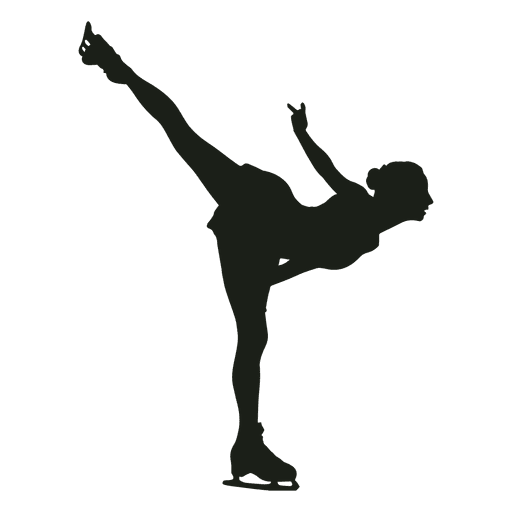Skating Athlete Silhouette Figure Free Transparent Image HD PNG Image