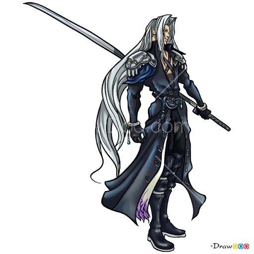 Fantasy Pic Final Sephiroth Free Clipart HQ PNG Image