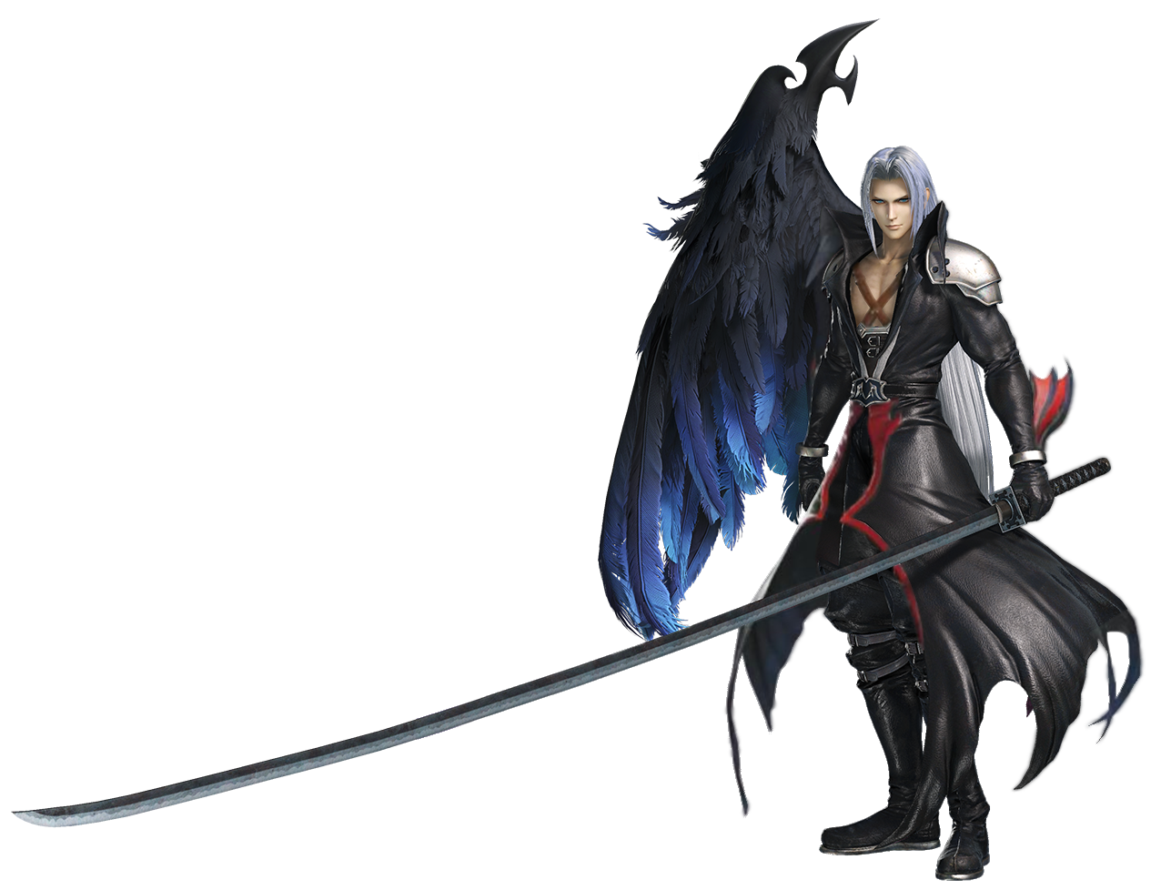 Fantasy Final Sephiroth Free Clipart HQ PNG Image