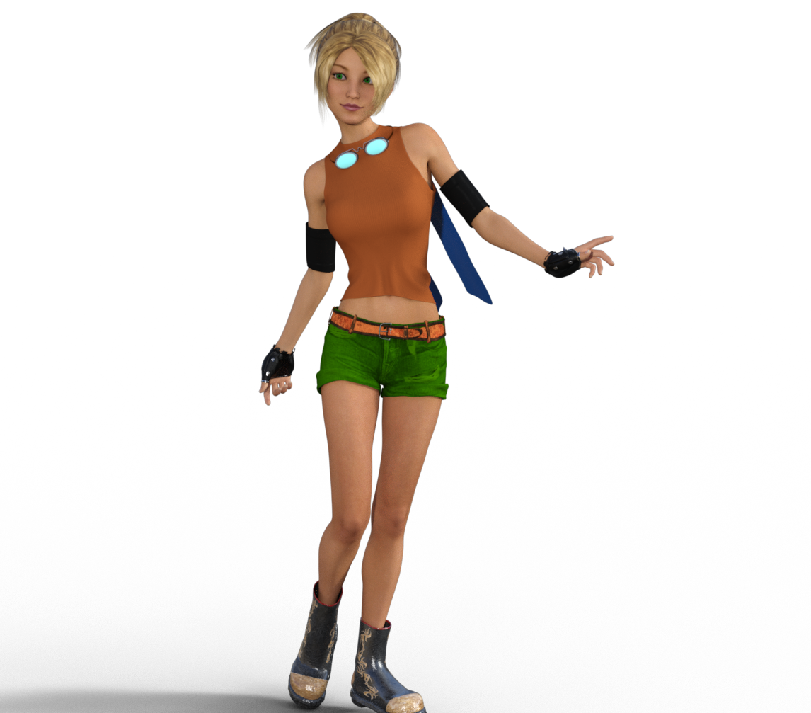 Rikku Pic PNG Image High Quality PNG Image