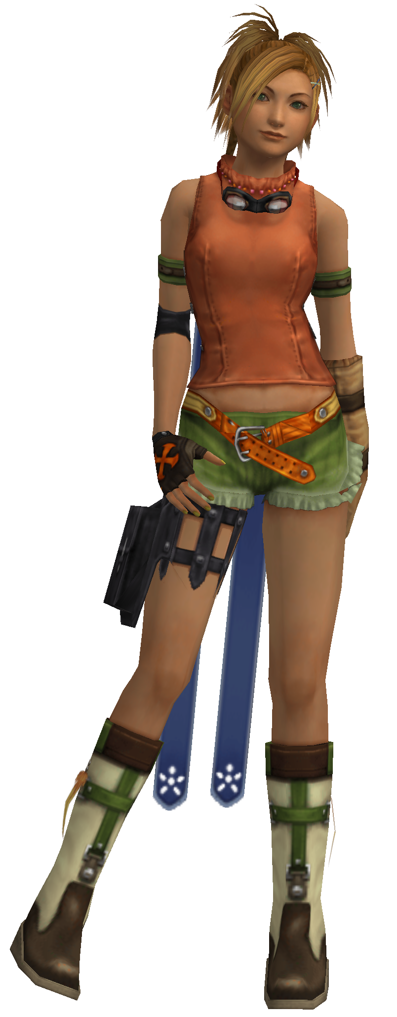 Rikku PNG Free Photo PNG Image