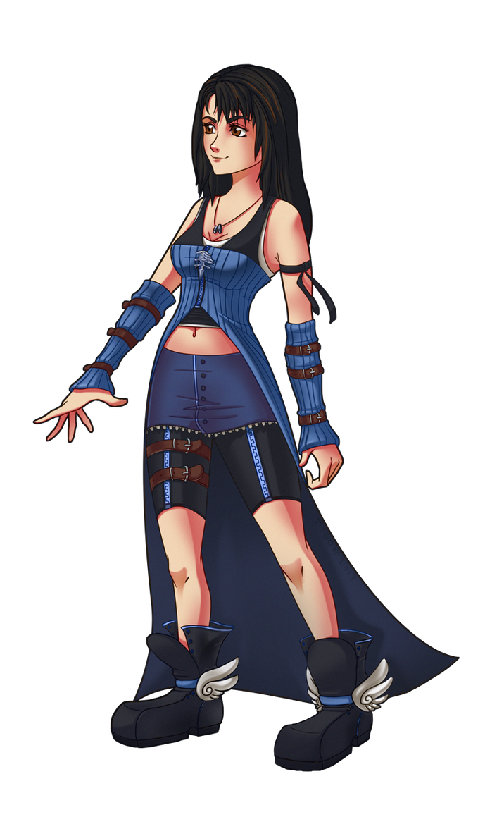 Rinoa Heartilly Free Clipart HD PNG Image