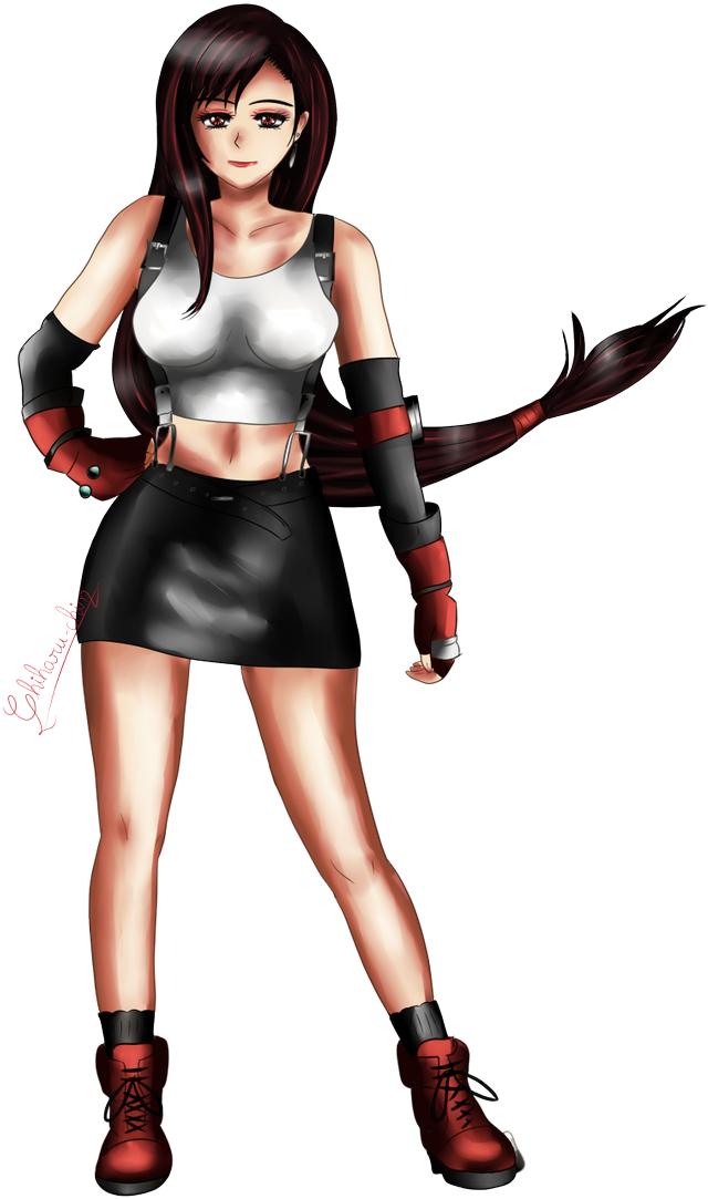 Lockhart Tifa Free Transparent Image HQ PNG Image