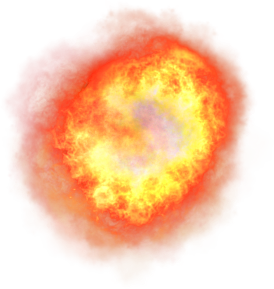 Fireball Burning Free Clipart HQ PNG Image