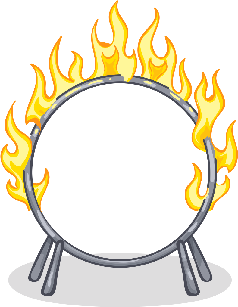 Fire Circle Flame Icon PNG File HD PNG Image