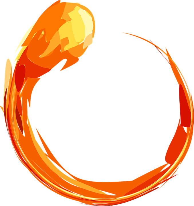 Fire Circle Flame Free Photo PNG Image