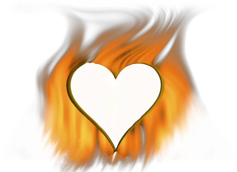Fire Heart Vector Download Free Image PNG Image