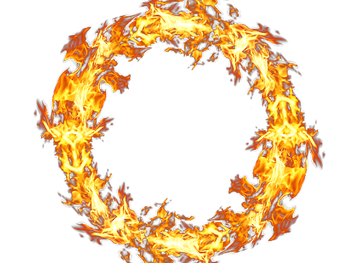 Real Fire Circle Flame Download Free Image PNG Image