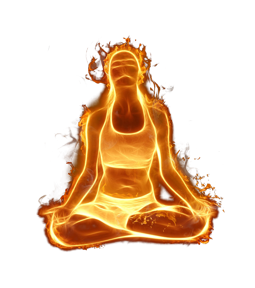 Fire Yoga Icon PNG Free Photo PNG Image