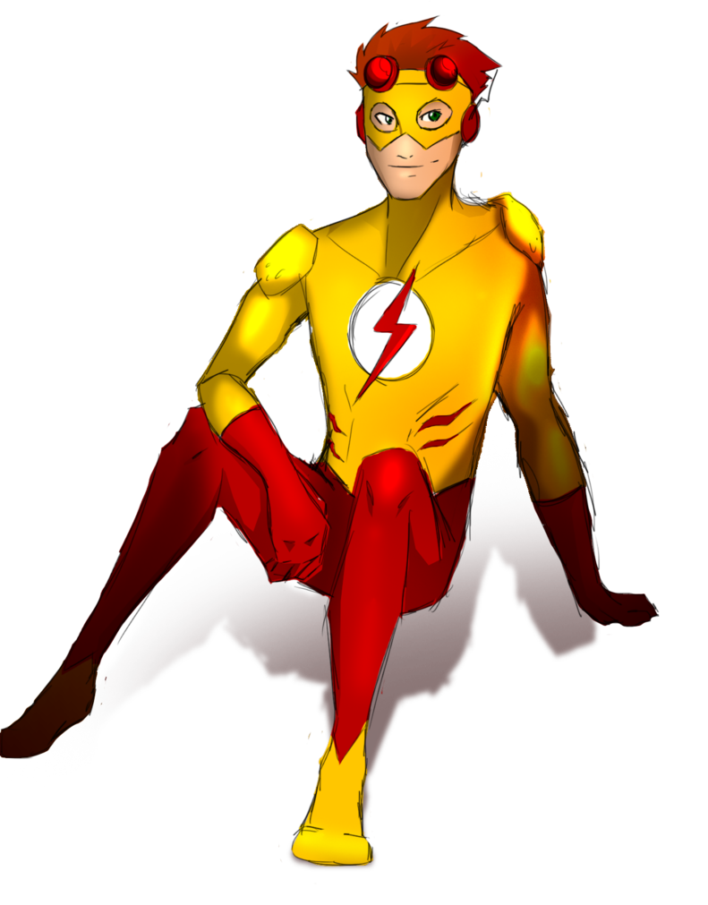 Kid Flash Clipart PNG Image