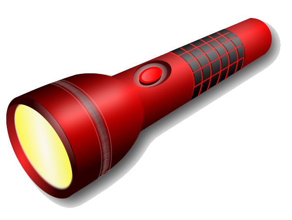 Flashlight Clipart PNG Image