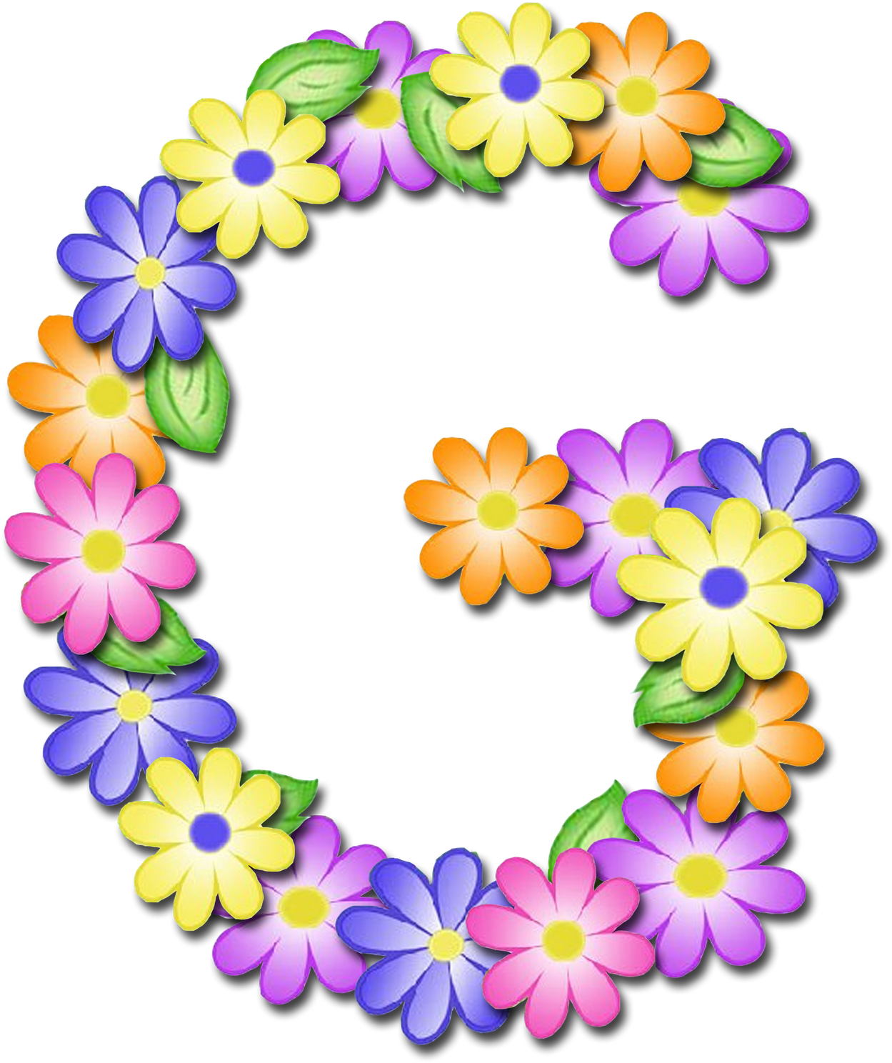 Floral Alphabet Photos Free Transparent Image HD PNG Image