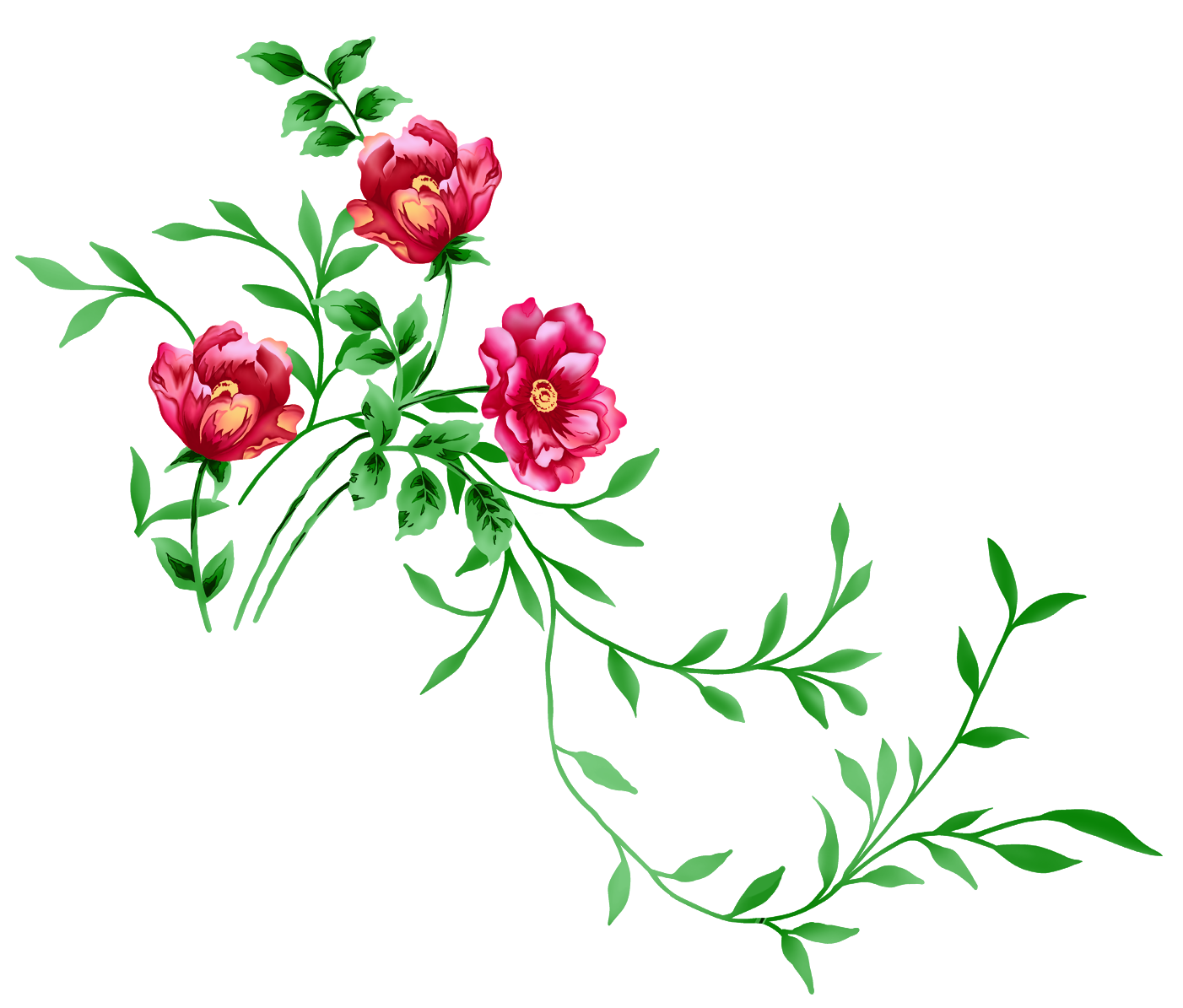 Floral Image PNG Image