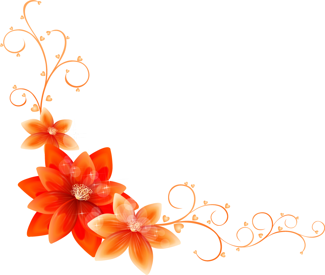 Illustrator Border Flower Adobe PNG Download Free PNG Image