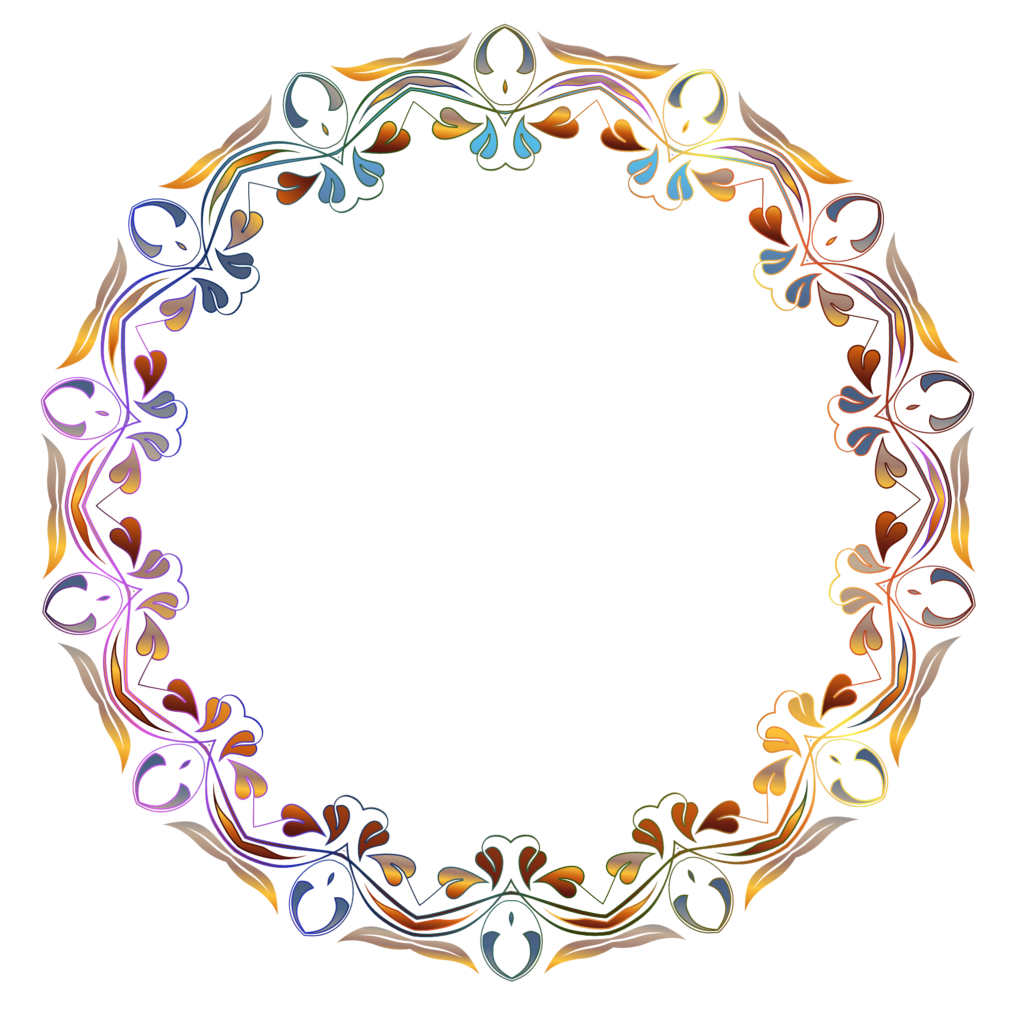 Frame Flower Border Free Transparent Image HD PNG Image