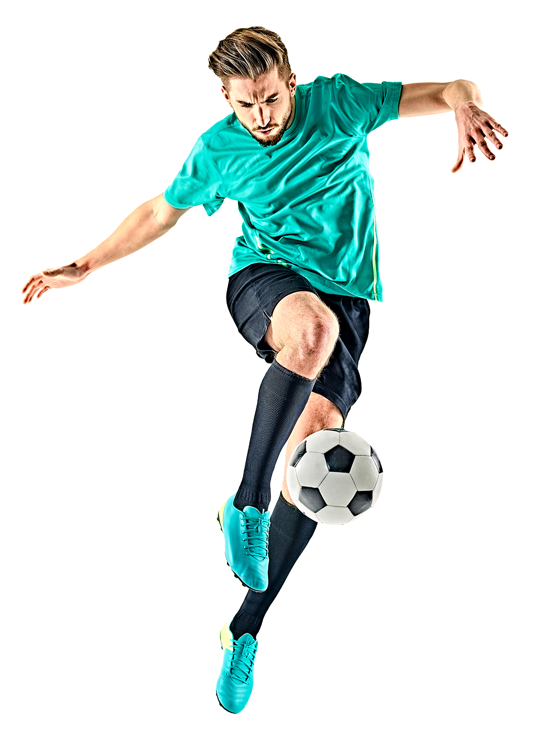 Jump Player Football PNG File HD PNG Image