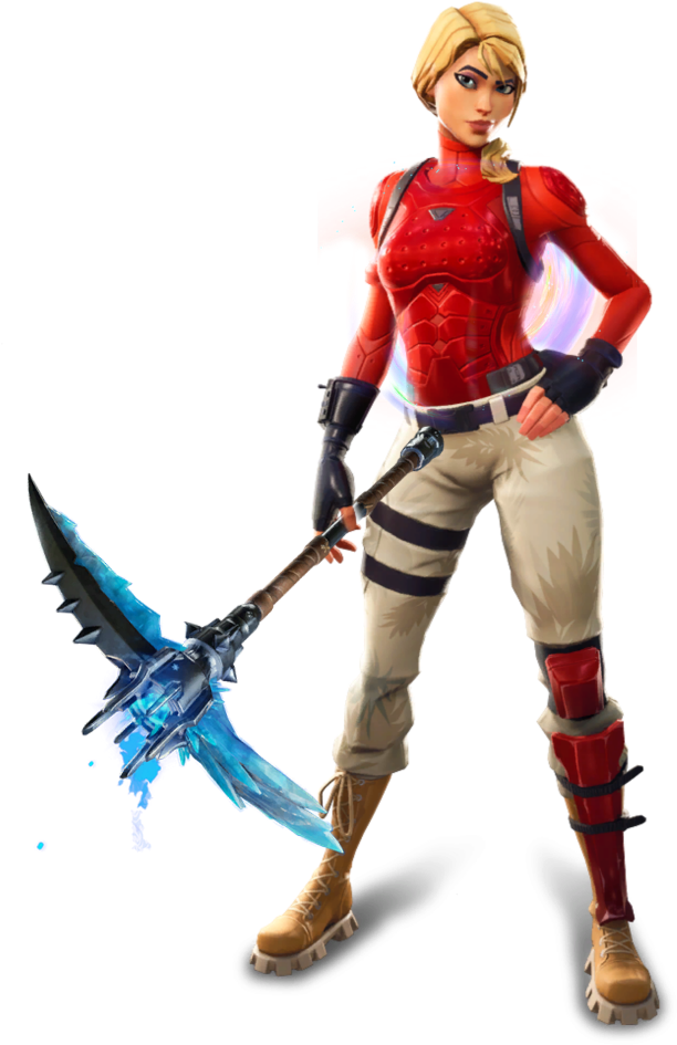 Battle Royale Game Fortnite Skin PNG Image