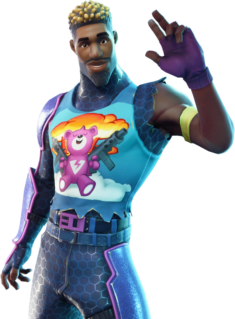 Superhero Character Fictional Royale Game Fortnite Battle PNG Image