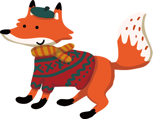 Cute Vector Fox Free Transparent Image HQ PNG Image